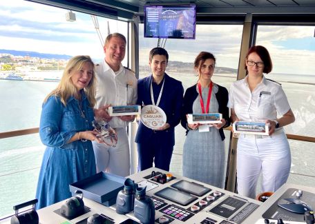 Cagliari Cruise Port hosts maiden call of AIDAcosma