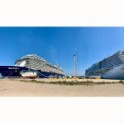 Un Momento Storico al Cagliari Cruise Port: Mein Schiff 2 e Costa Toscana Ormeggiano Fianco a Fianco